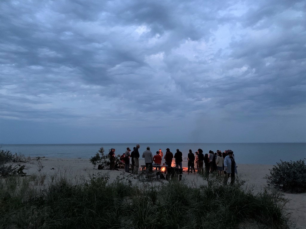 Beaver Island OBFS meeting 2022 bonfirebrightened